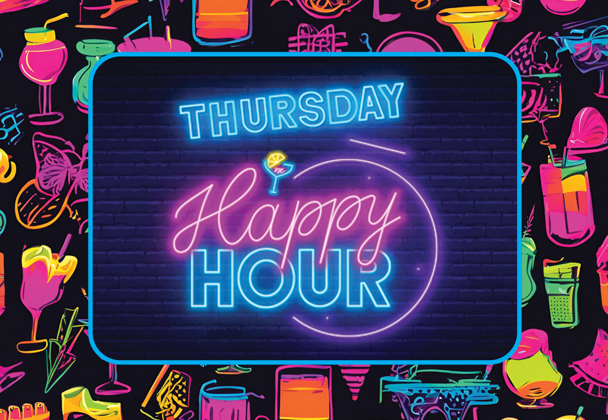 Thursday hAPPy Hour!