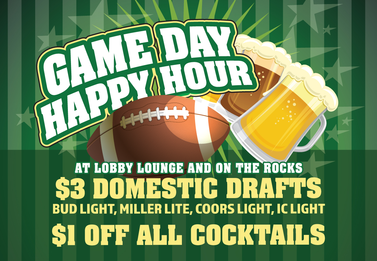 Game Day Happy Hour